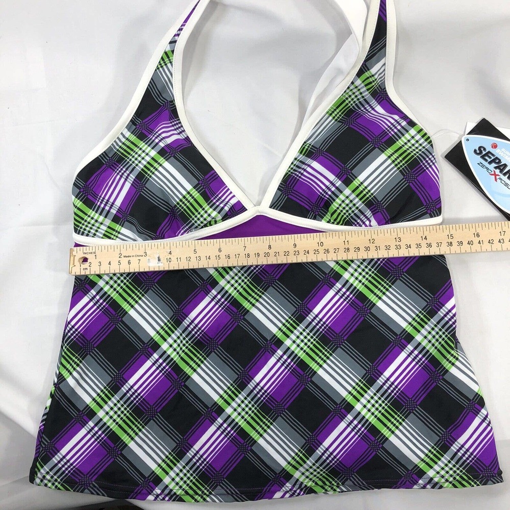 Zeroxposur Surf Active Swimwear Womens Top Purple Size 12 New w/ Tags Tank Top - Picture 10 of 12